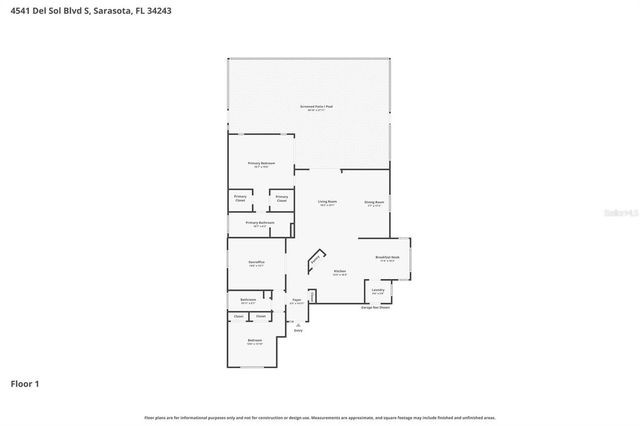 4541 DEL SOL BOULEVARD S, Sarasota, FL 34243