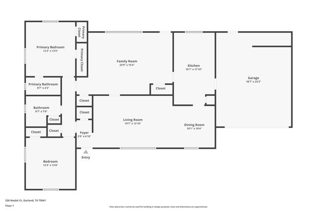 526 Nesbit Court, Garland, TX 75041