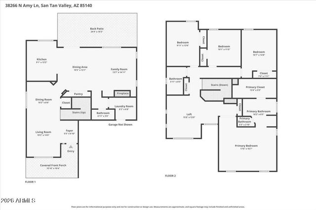 38266 N AMY Lane, San Tan Valley, AZ 85140