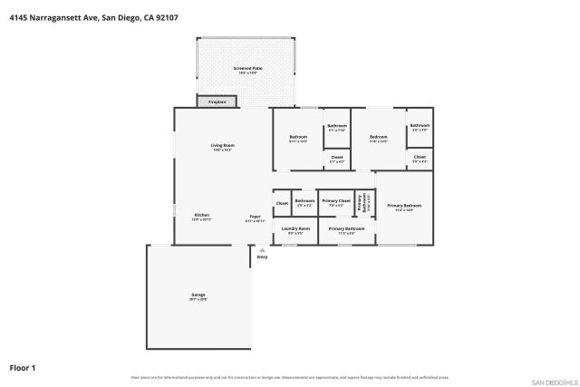 4145 Narragansett Ave, San Diego, CA 92107