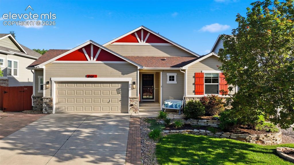 Image 1 of property listing at 249 Homeland Court, Colorado Springs, CO 80921
