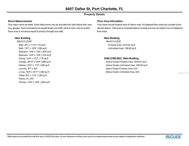 8407 DAFOE STREET, Port Charlotte, FL 33981