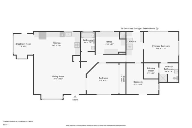 1256 E Fallbrook, Fallbrook, CA 92028