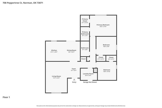 708 Peppertree Court, Norman, OK 73071