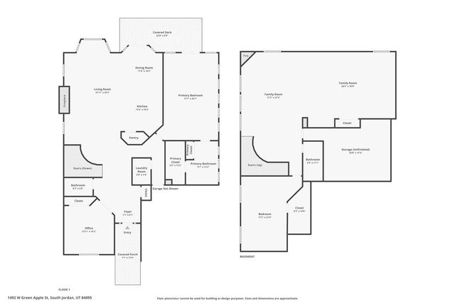 1492 W GREEN APPLE ST, South Jordan, UT 84095
