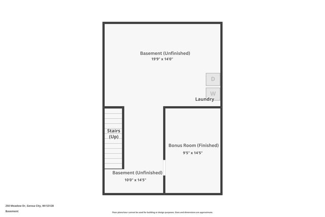 250 Meadow DRIVE, Genoa City, WI 53128
