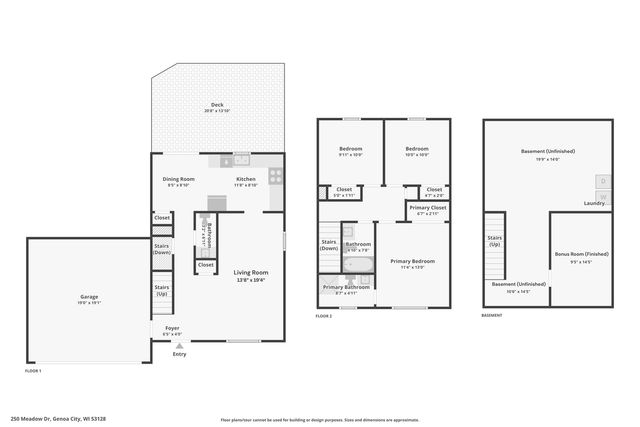 250 Meadow DRIVE, Genoa City, WI 53128