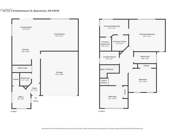 20760 Sw ROSEMOUNT St, Beaverton, OR 97078