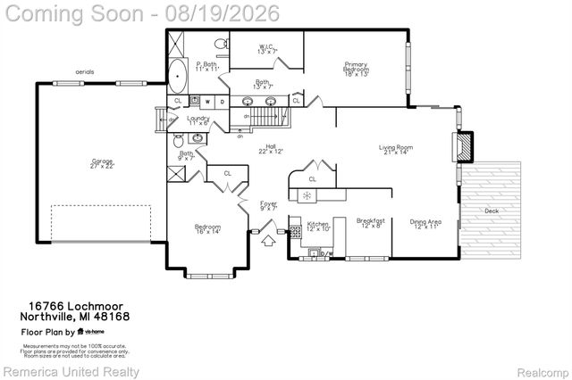 16766 Lochmoor Circle W, Northville Township, MI 48168
