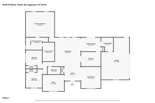 8109 N Water Tower Road, Fort Worth, TX 76179
