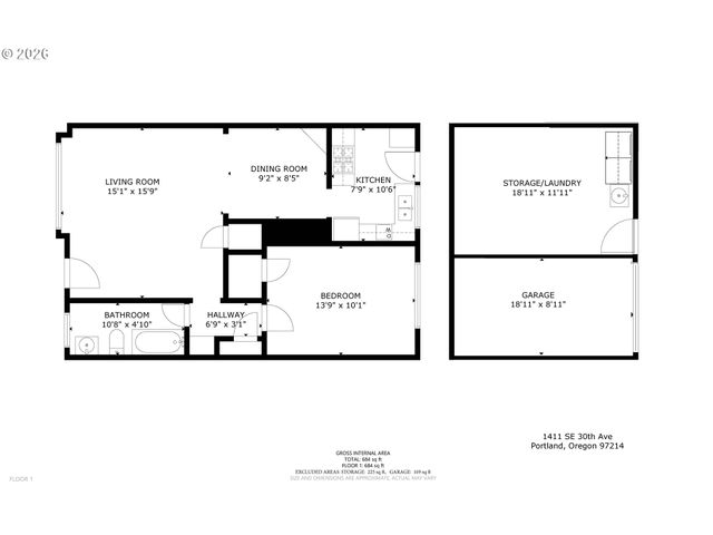 1411 Se 30TH Ave 4, Portland, OR 97214