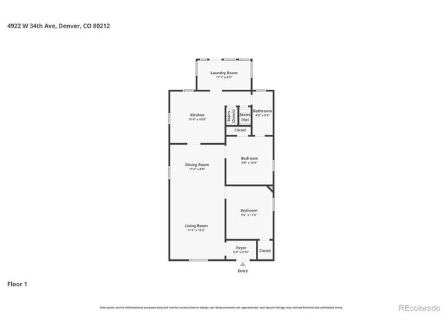 4922 W 34th Ave, Denver, CO 80212