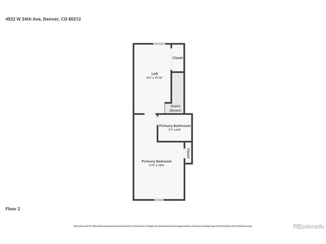 4922 W 34th Ave, Denver, CO 80212