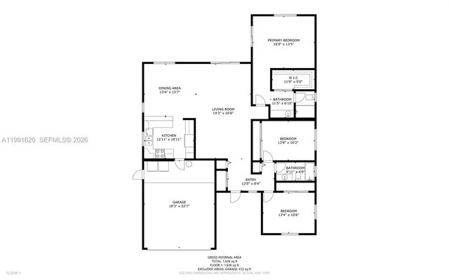 15092 SW 13th Pl, Sunrise, FL 33326