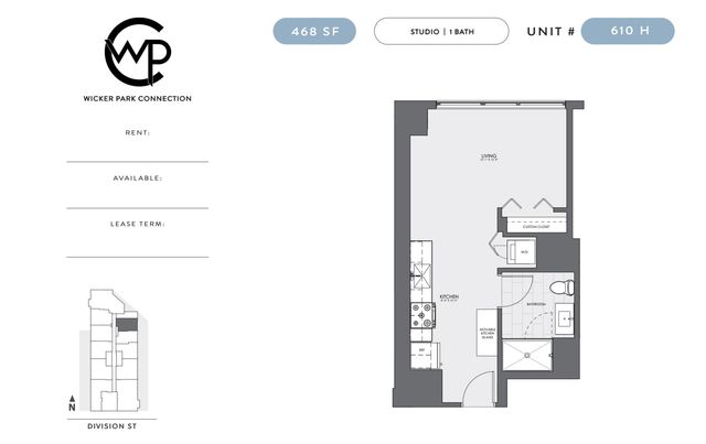 1640 W Division Street 610, Chicago, IL 60622