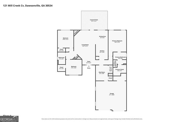 121 Mill Creek Cove, Dawsonville, GA 30534