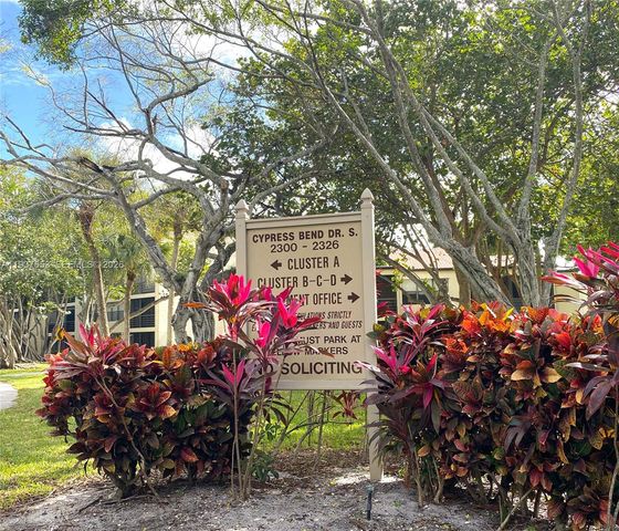 2322 S Cypress Bend Dr 711, Pompano Beach, FL 33069