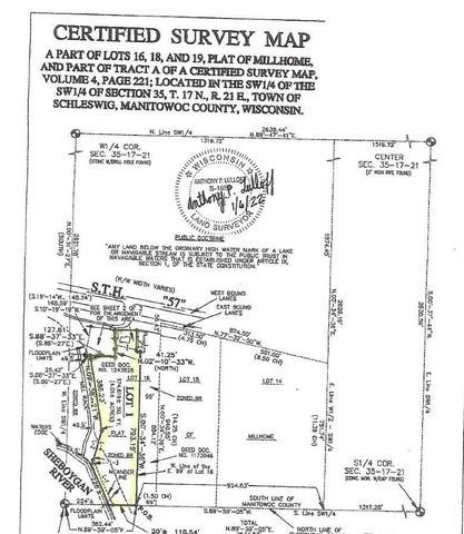 19715 State Highway 57, Kiel, WI 53042