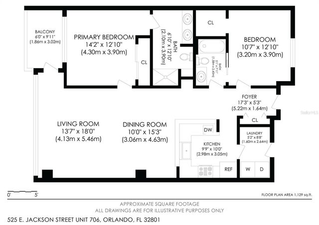525 E JACKSON STREET 706, Orlando, FL 32801