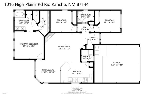 1016 High Plains Road NE, Rio Rancho, NM 87144