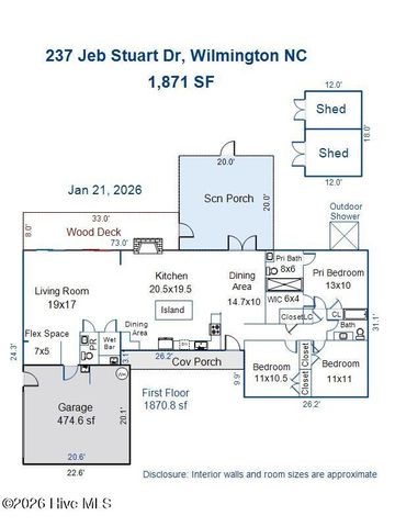 237 Jeb Stuart Drive, Wilmington, NC 28412