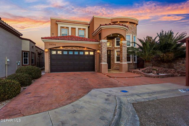 3104 RUSTIC VALLEY Place, El Paso, TX 79938