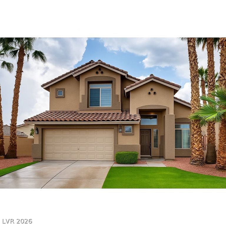 1601 Vespertina Court, Las Vegas, NV 89128 — exterior