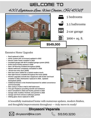 4301 Lighthouse Lane, West Chester, OH 45069