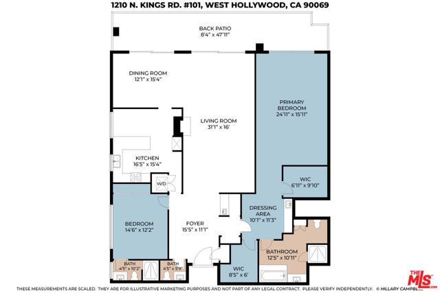 1210 N Kings Road 101, West Hollywood, CA 90069