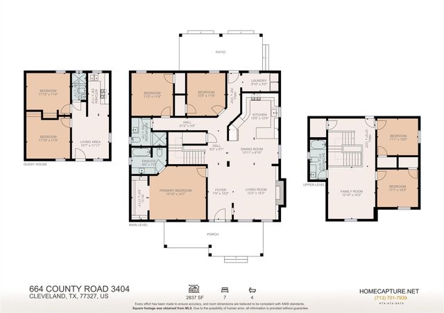 664 County Road 3404, Cleveland, TX 77327