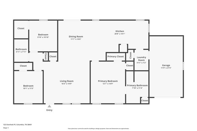 122 Overlook Pl, Columbia, TN 38401