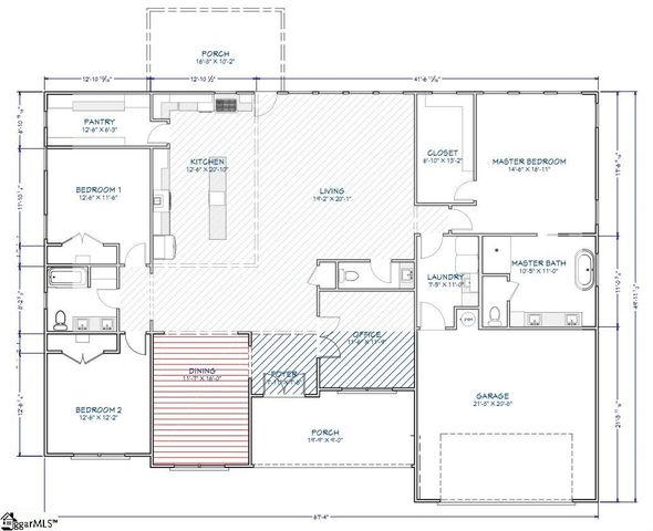 1111 Mount Lebanon Road, Pauline, SC 29374