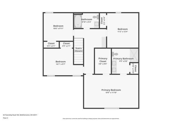 44 Township Road 184 44 Township Road 184, Bellefontaine, OH 43311
