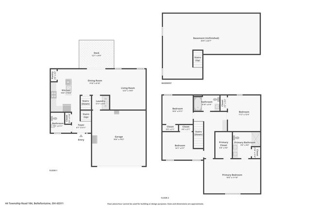 44 Township Road 184 44 Township Road 184, Bellefontaine, OH 43311