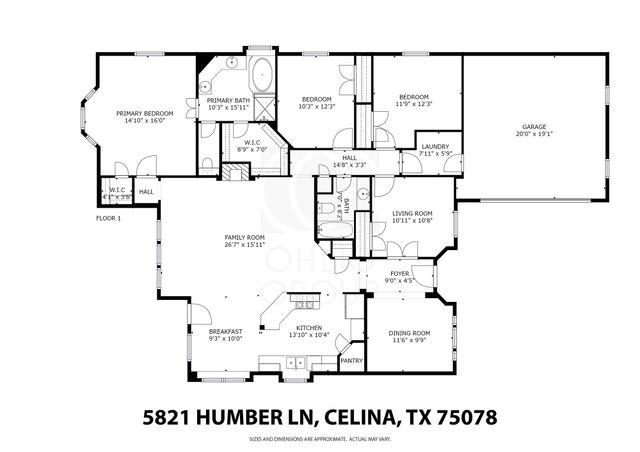 5821 Humber Lane, Celina, TX 75078