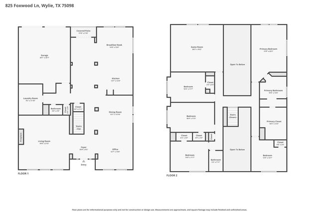 825 Foxwood Lane, Wylie, TX 75098