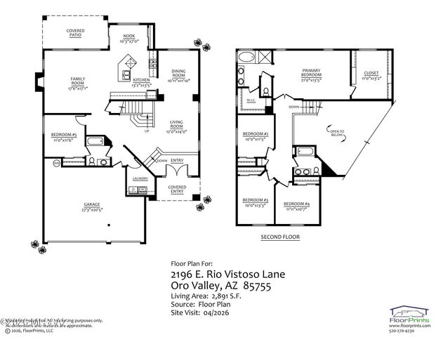 2196 E Rio Vistoso Lane, Oro Valley, AZ 85755