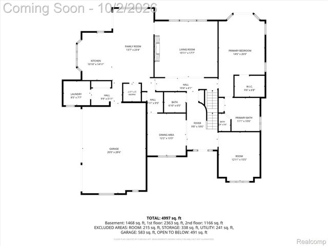 4654 Woodland Hills Drive, Oakland Charter Township, MI 48306