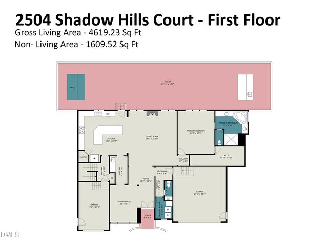 2504 Shadow Hills Court, Raleigh, NC 27612