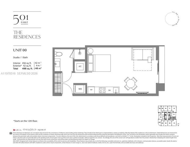 121 NE 5th st 3400, Miami, FL 33132