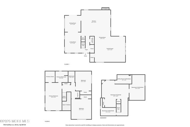 740 Halifax Lane, Brick, NJ 08724