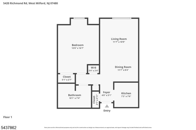 5420 Richmond Rd 420, West Milford Twp., NJ 07480