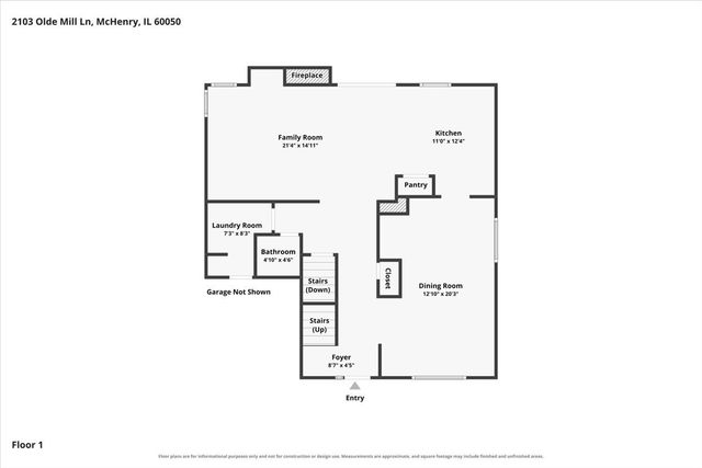 2103 Olde Mill Lane, Mchenry, IL 60050