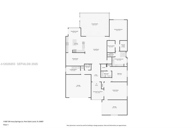 11087 SW Ivory Springs Lane, Port St. Lucie, Port St Lucie, FL 34987