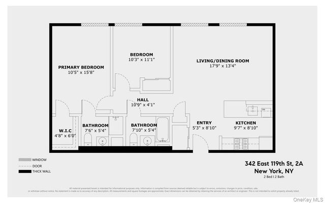 342 E 119th Street 2A, New York (manhattan), NY 10035