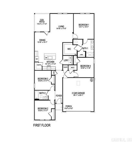 72 Clearwater Dr Drive, Brookland, AR 72417