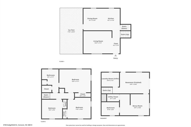 3730 Sedgefield Drive, Conover, NC 28613