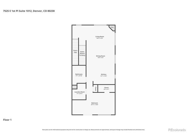 7525 E 1st Pl 1012, Denver, CO 80230