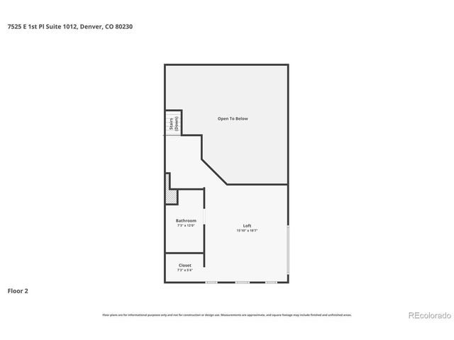 7525 E 1st Pl 1012, Denver, CO 80230