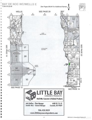 5 acres Co 513 T Road, Rapid River, MI 49878